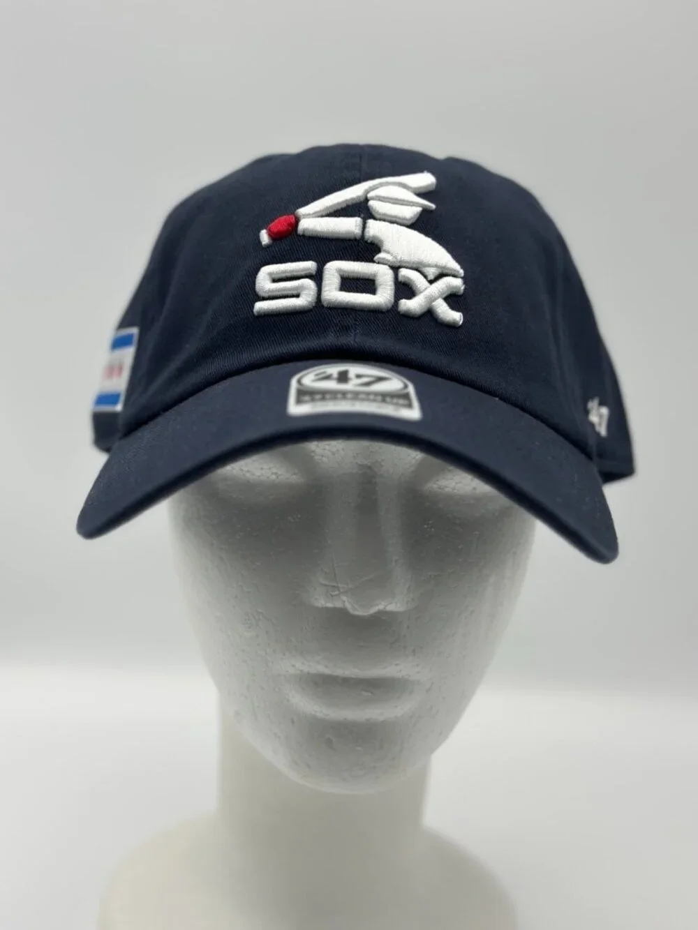 Chicago White Sox Hat One Size Navy Cooperstown Old Logo '47 Baseball MLB Retro